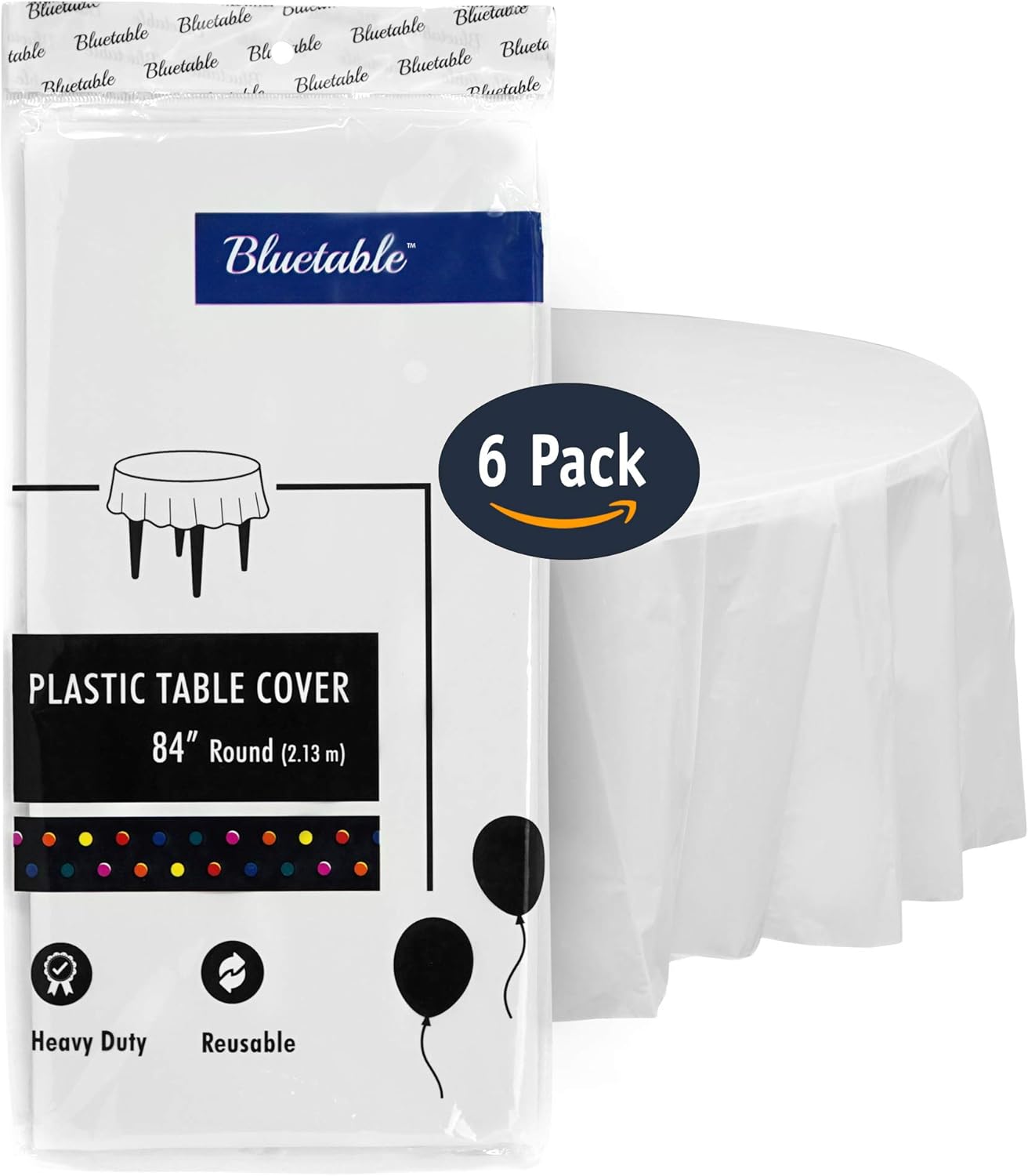 Best plastic/lace heavy duty table cloth prime