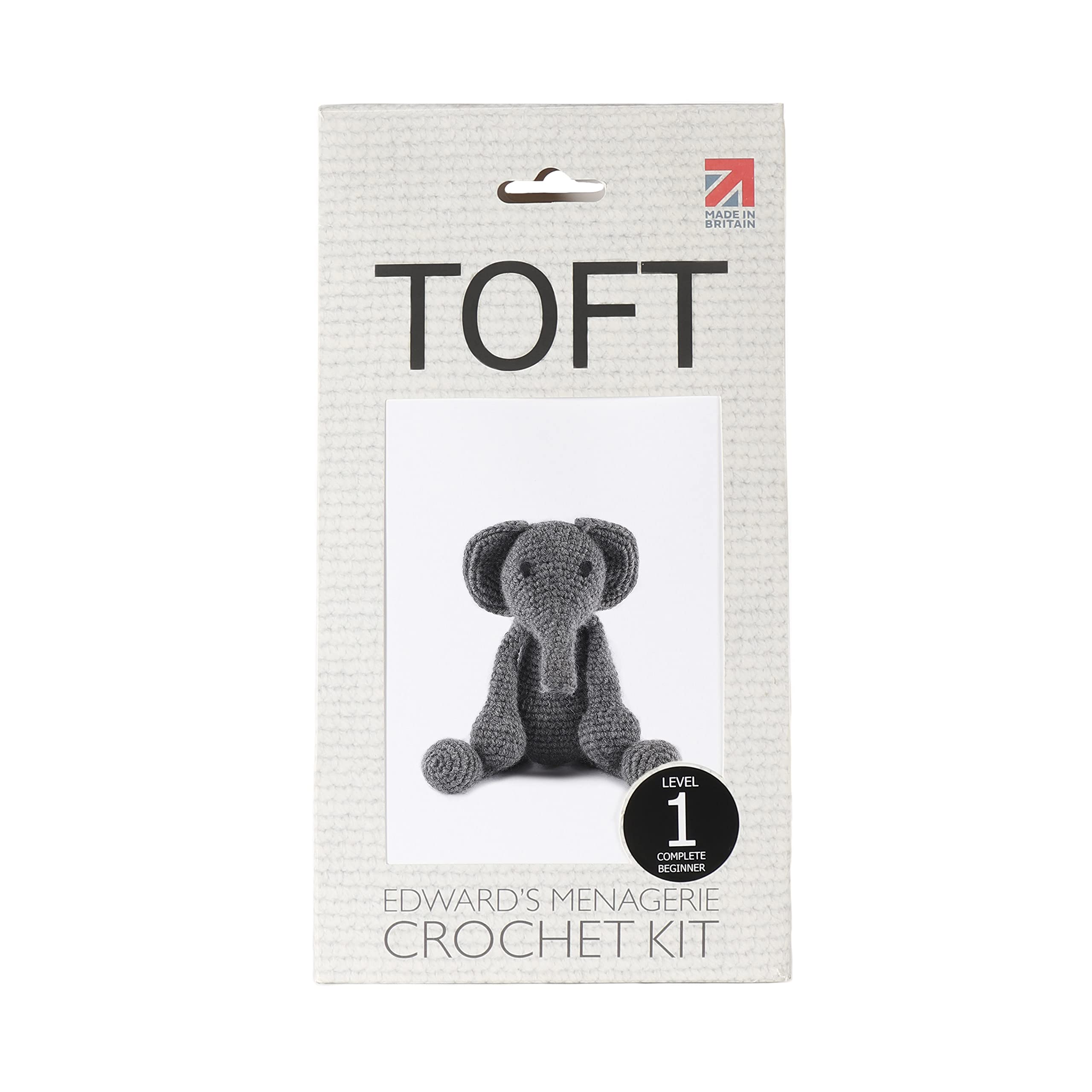 Bridget the Elephant Beginner Crochet Kit