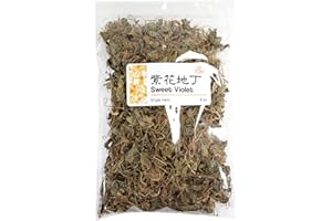USTCM New Packaging Sweet Violet Herba Violae Zi Hua Di Ding 紫花地丁 2 oz