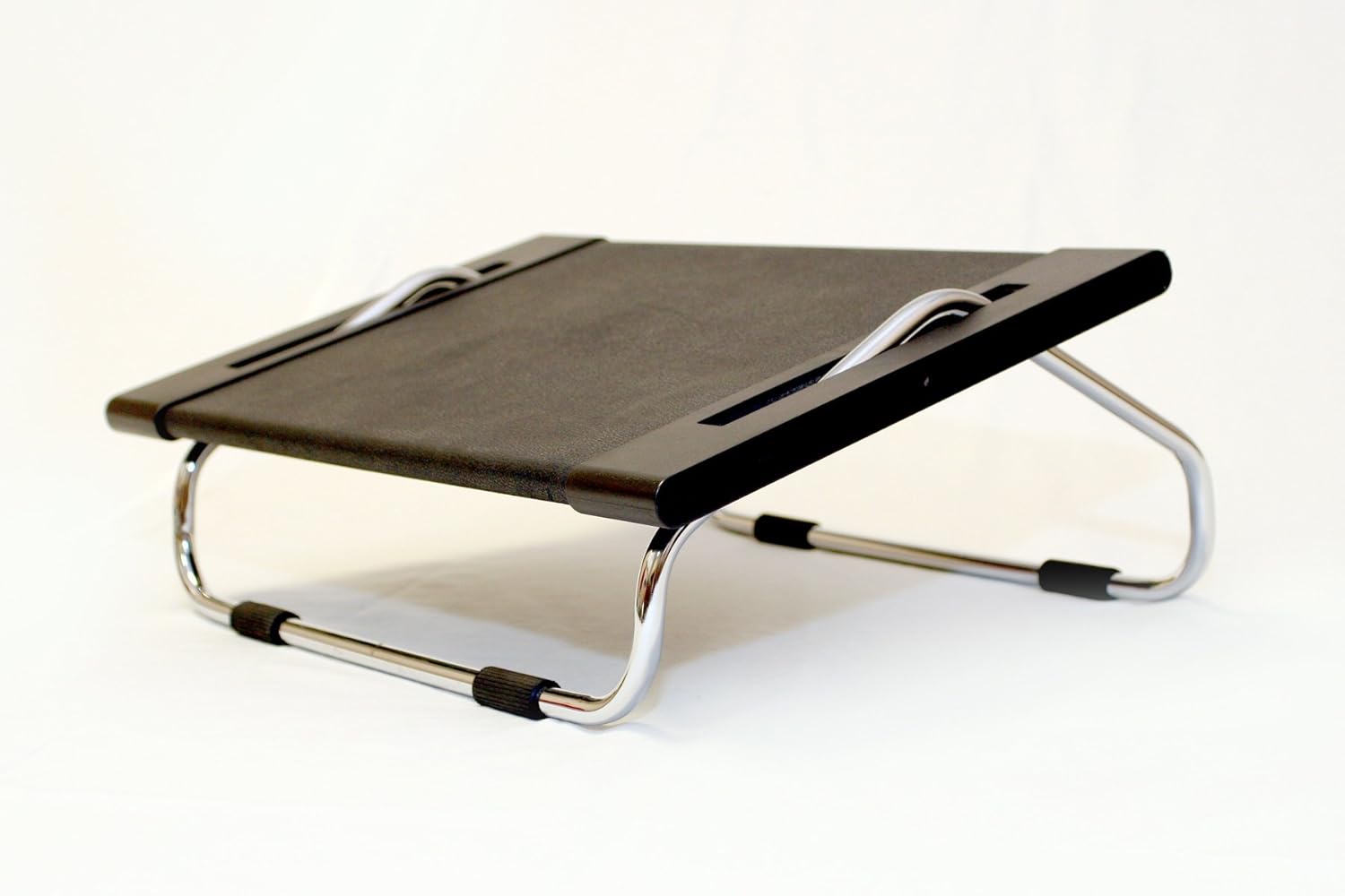 Jobri Unisex's Fully Adjustable Foot RestBlack/Chrome, 6 Inch Amazon