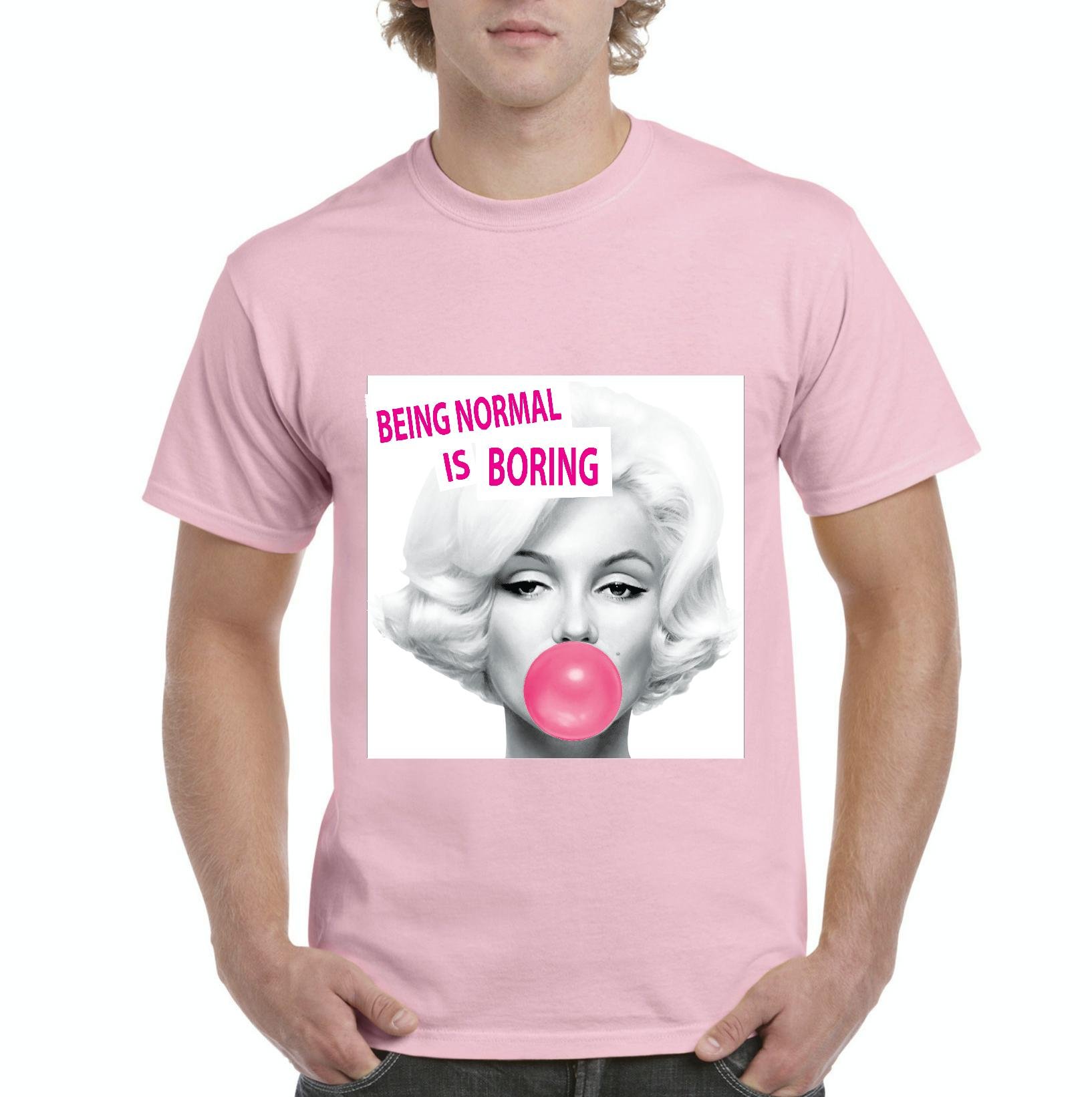 Mom S Favorite Marilyn Monroe T Shirt Marilyn Monroe Being Normal Is Boring Birthday Gift