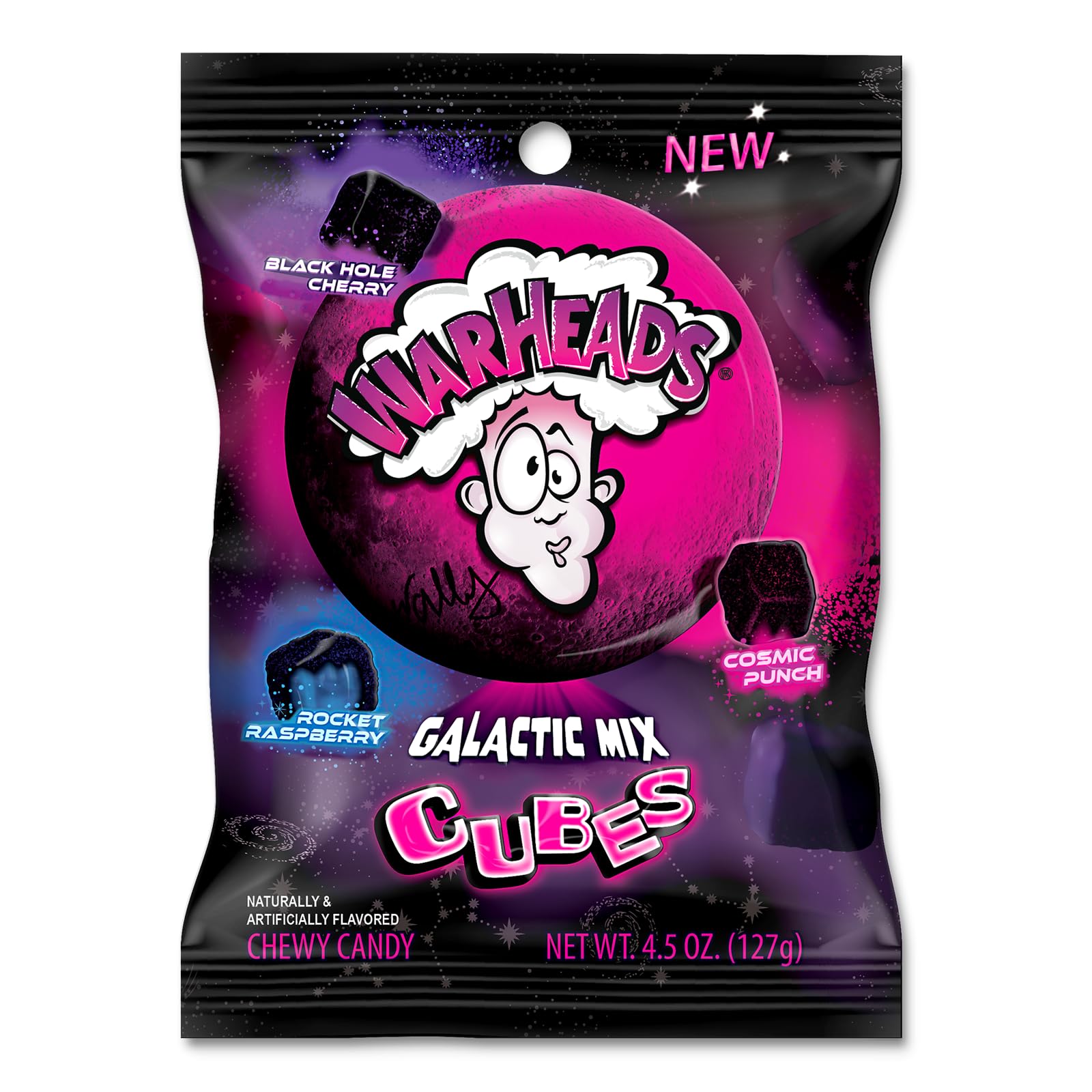 Mua Galactic Mix Cubes - Sour Sweet & Fruity Chewy Candy - Black Hole ...