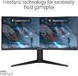 ASUS TUF Gaming 34" UWQHD 100Hz Curved Gaming Monitor 1ms FreeSync view 4
