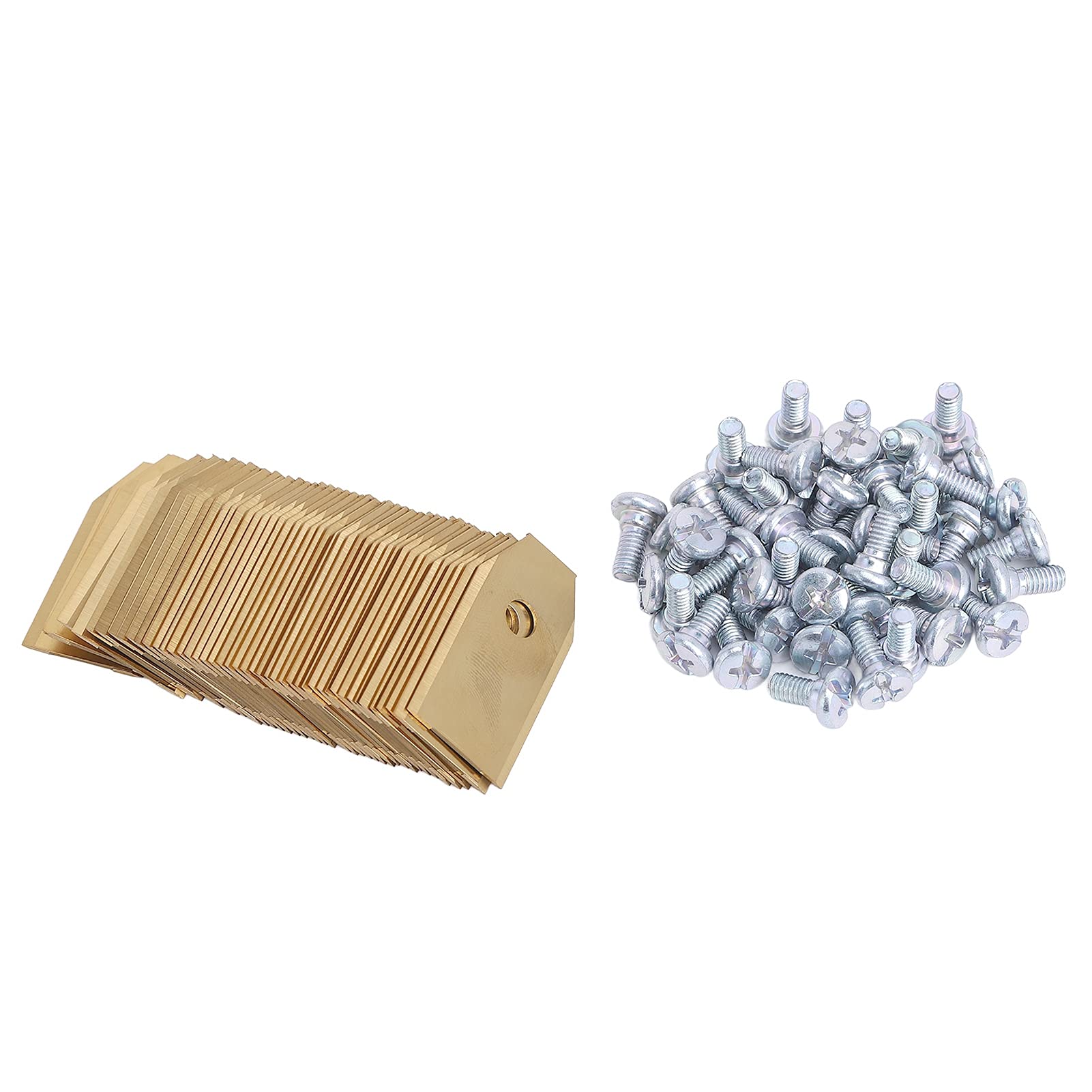 VINGVO Mower Blades, Robotic Lawnmower Blades Stainless Steel Lawn Mower Parts for Yard Force