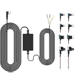 GKU Dash Cam Hardwire Kit With Battery Protection - 12V-24V To 5V Power Cable For Parking Mode & Continuous Recording