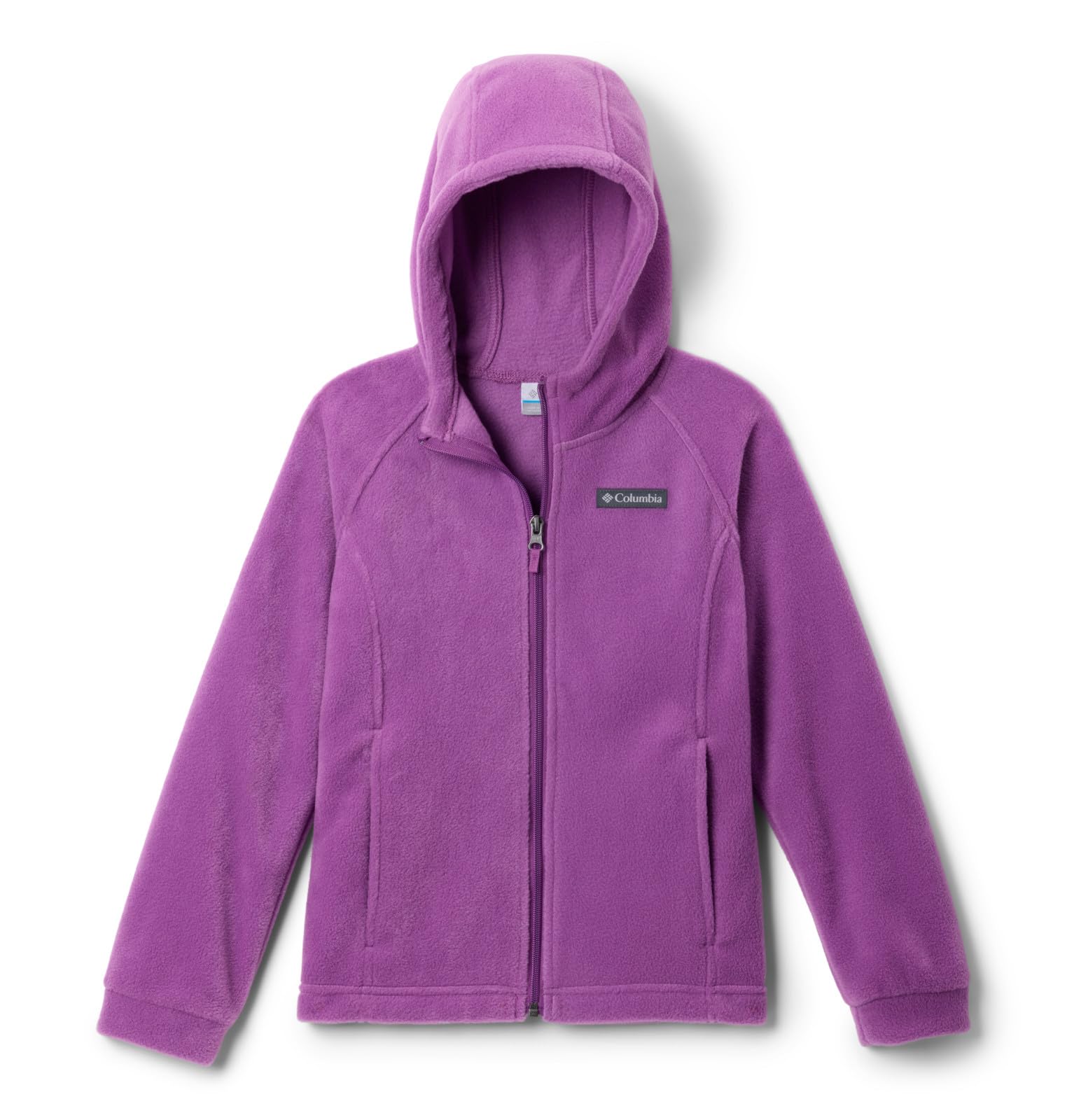 Columbia Youth Benton II Fleece Hoodie, Razzle, X-Small Image