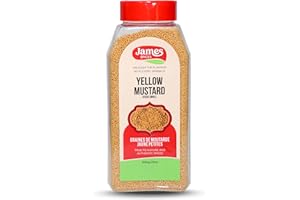 James Spices Inc. Yellow Small Mustard (Mustard Yellow Small -650g)