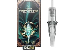 Mast Hyperink Tattoo Needles Cartridges Pro Round Magnum 1213RM Larger Ink Storage for Tattoo Artists