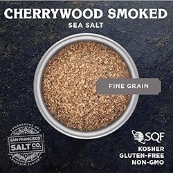 Cherrywood Smoked Sea Salt - 5 oz. Fine Grain by