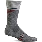 Sockwell Men's Ascend II Crew Moderate Compression Sock
