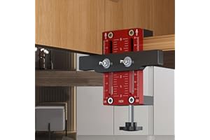 Cabinet Door Installation Positioner, Mounting Jig for Installing Cabinet Doors, Adjustable Aluminium Alloy Cabinet Door Posi