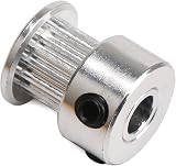 DollaTek 5x Aluminum GT2 Timing Belt Pulley 16 Teeth 5mm Bore 6mm Width + Wrench view 4