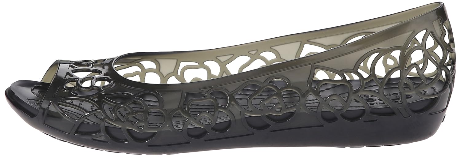 crocs women's oyster ballet flats