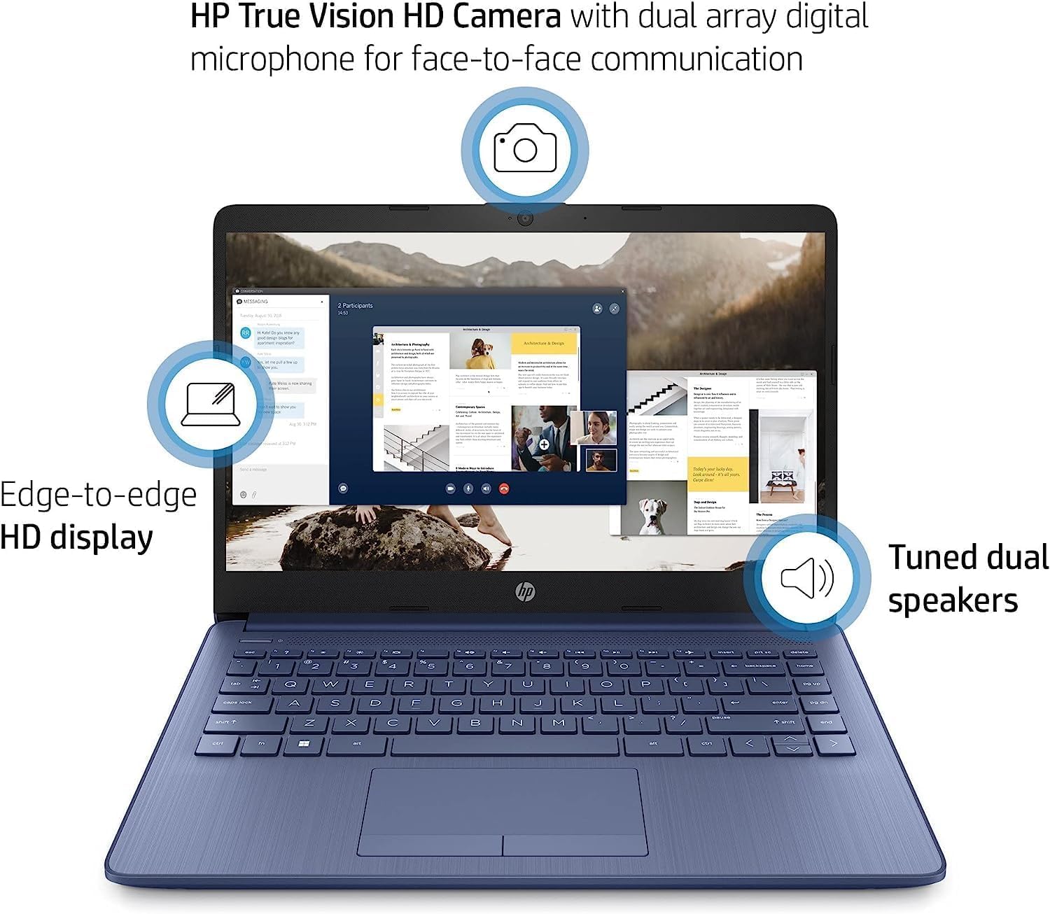 Mua HP 14" Laptop Ultral Light for Students and Business, Intel Celeron ...