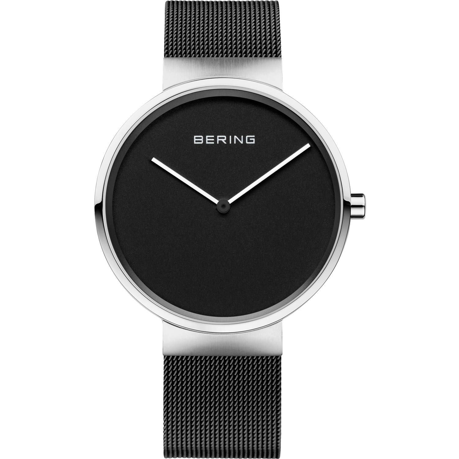 BERING Men Analog Quartz Classic Collection Watch with stainless steel Strap and Sapphire Crystal 14539-102