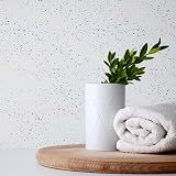 WALPLUS 15cm 120pcs Terrazzo Holographic White Tile Stickers Peel & Stick view 3