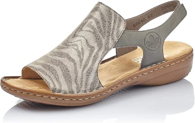 rieker grey sandals