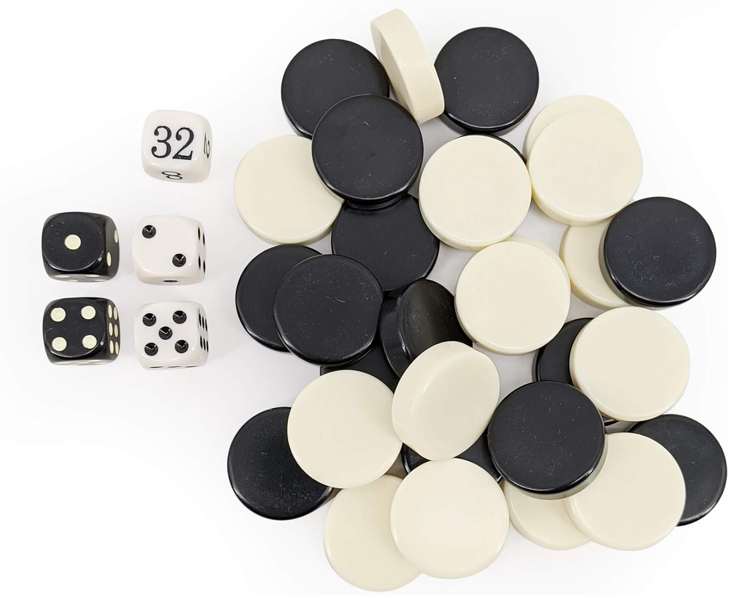 Sondergut Backgammon Replacement Dice and Chips Amazon.co.uk Toys
