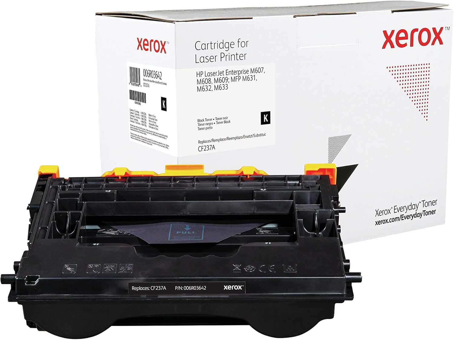 Xerox Everyday Compatible HP 37A CF237A Black Toner, Standard Capacity