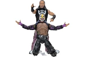 All Elite Wrestling AEW Unrivaled The Hardys 2-Pack - Two 6-Inch Figures with Soft Entrance Shirt Accessories (Amazon Exclusive)
