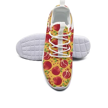 Amazon Com Fufgt Bright Red Pomegranate Women New Running Shoes