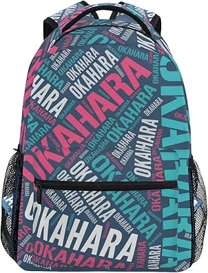 Amazon 通学 リュック 大河原 岡原 ローマ字 人気の 苗字 名字柄 メンズ レディース おしゃれ リュックサック 高校生 アウトドア 旅行 軽量 人気 男女兼用 Ryuji レディース