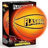 Light Up LED Basketball For Teen Boys: Cool Nighttime Ball Game Gifts For Birthday Christmas Easter – Glow In The Dark Sports Toy – Size 7 Outdoor Rubber Ball For Boys Girls Ages 8 9 10 11 12 13 14 15