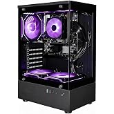 Olialia Gaming PC, Ryzen 5 5600GT 6-Core High Performance Processor | 16GB RAM, 1TB SSD, Prebuilt Gaming Tower Desktop Computer, 600W Power, ARGB Fan, WiFi 6, Ideal for Gaming, Windows 11 Home