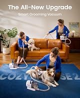 oneisall Dog Grooming Vacuum 15000Pa 2L 6-Tool Clipper Kit Quiet 59dB view 2