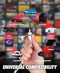 Ultra Clarity Cables 4K HDMI Cable 1.5FT [2