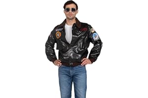 Leg Avenue Men's Licensed Top Gun Bomber Jacket