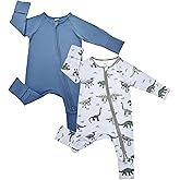 Bow Dream Baby Girl Romper Jumpsuit Bamboo Rayon Baby Clothes Boys & 2 Way Zipper Outfit Baby Clothes for Girls