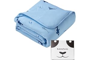 OKAYINN BubblePanda Rayon Made from Bamboo Baby Blanket for Boys Girls Neutral Soft Crib Blanket Toddler Quilt Comforter Newborn Nursery 30 x 40 Inch Shark