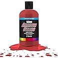 U.S. Art Supply Ready to Spray Bright Red Opaque Airbrush Paint - 8oz Bottle, Professional Grade Non-Toxic Water-Based Colors for Vibrant & Permanent Results