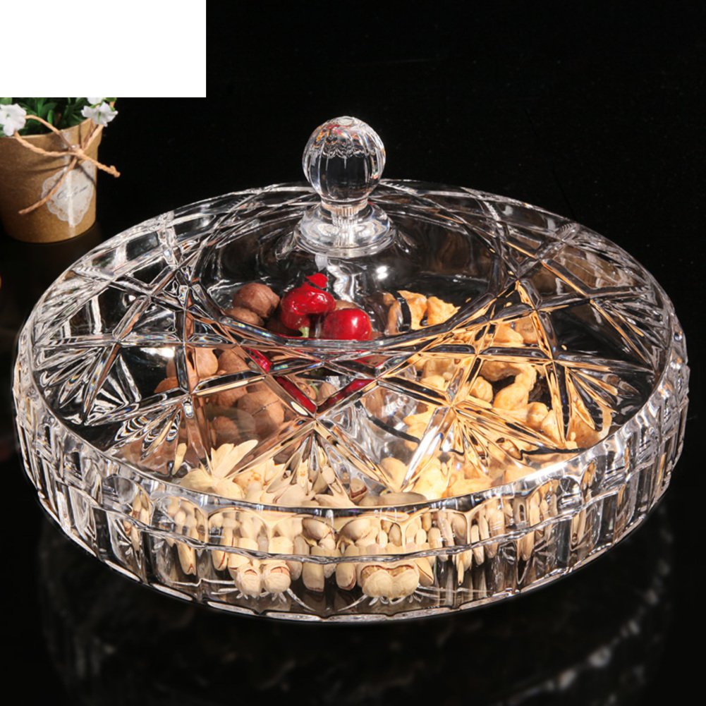 Large transparent acrylic fruit bowl/ dried fruit tray