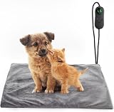 Helining Cat Heat Pad 45x45cm 6 Temp 5 Time Cloud Cover Waterproof