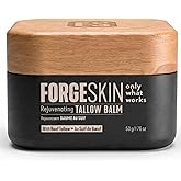 Forge Skin® Wrinkle Defense Beef Tallow Balm [TALLOW-BASED] Moisturizer for Face Hydration - Hydrating Anti Aging Skin Cream - Natural Facial Skincare Lotion with Essential Oils (1.76 OZ)