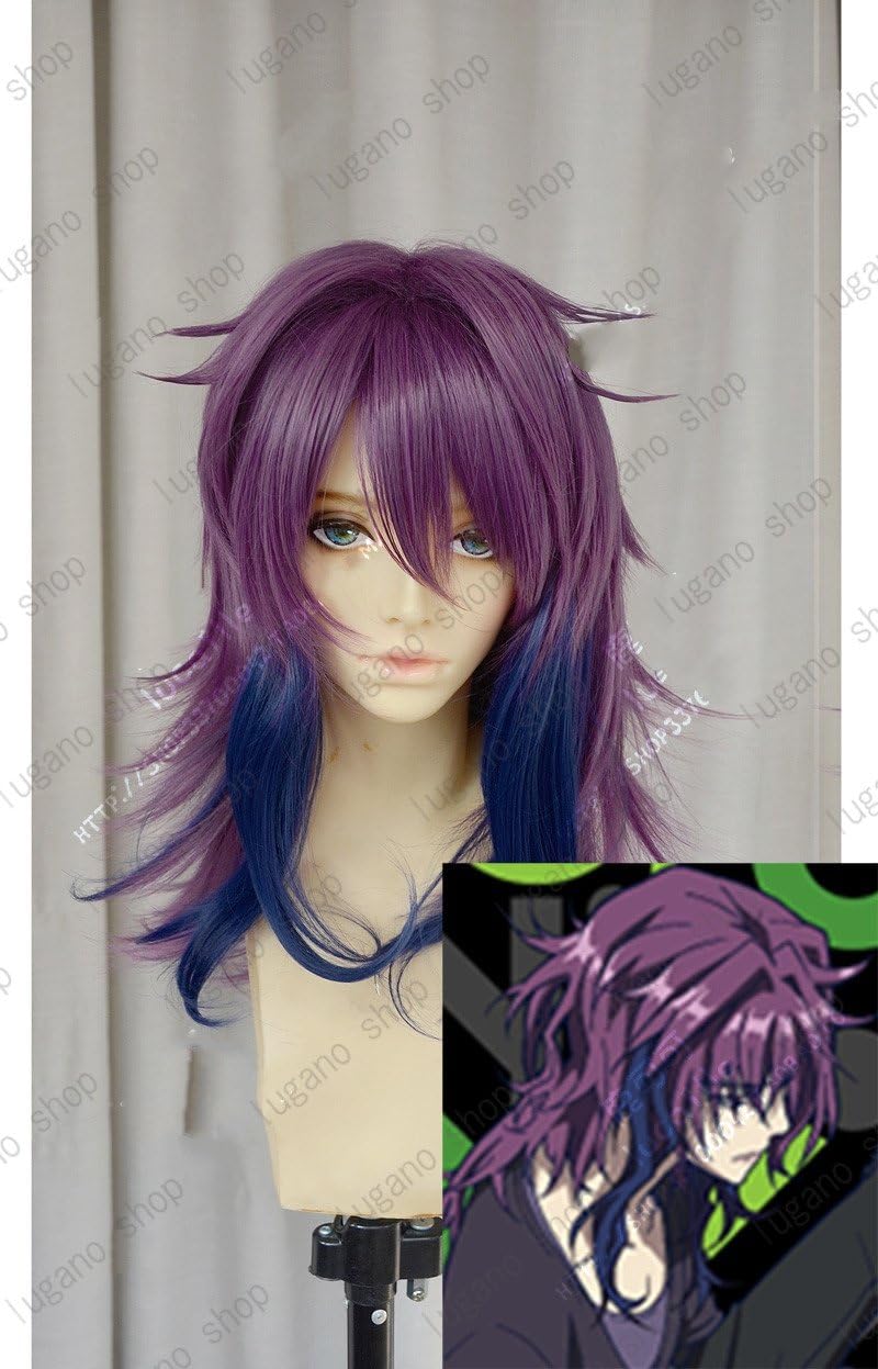 K アニメ 御芍神紫 みしゃくじ ゆかり 風 耐熱高品質ウィッグ コスプレウィッグ クリスマス ハロウィン イベント仮装 コスチューム コスプレ 仮装 通販 Amazon