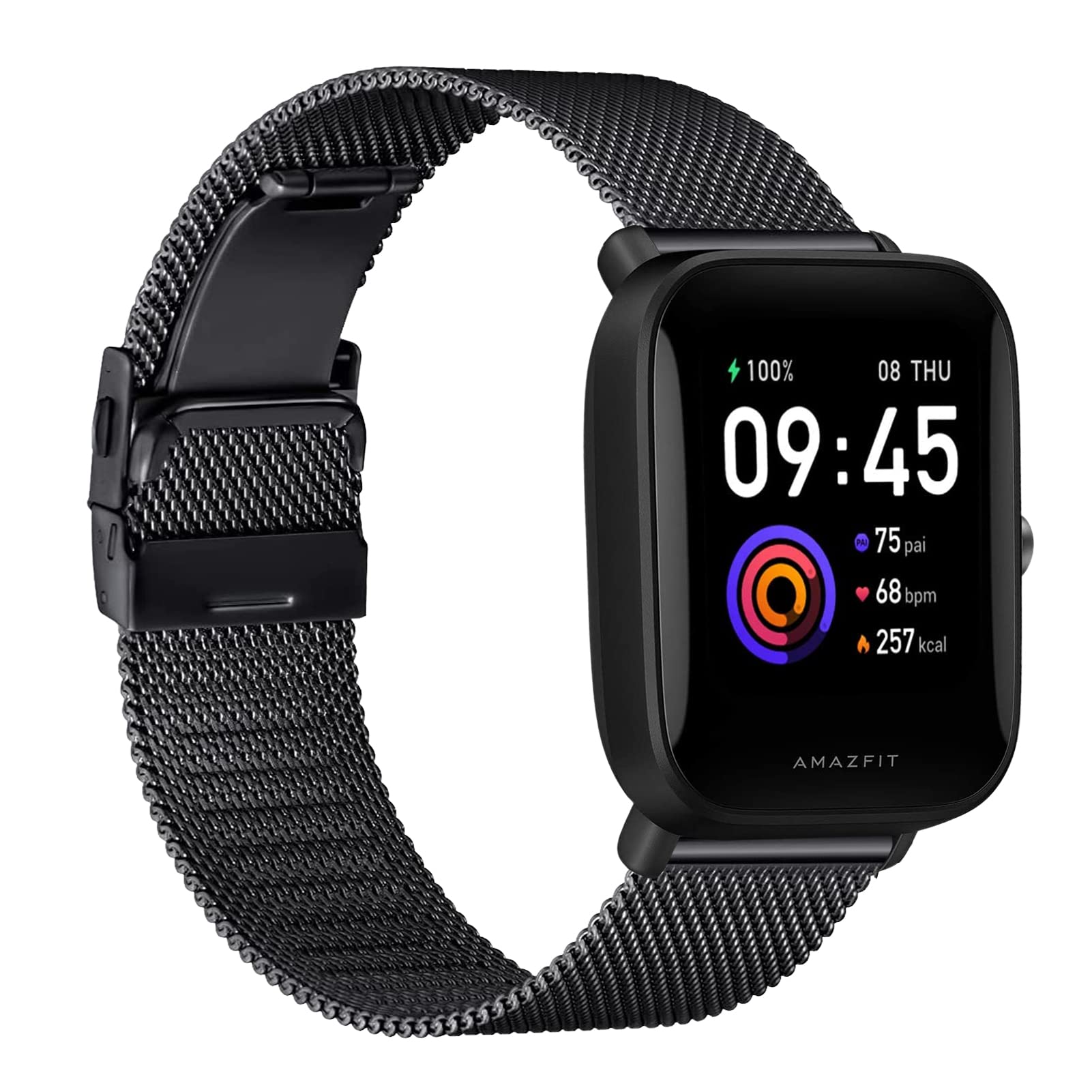YHC 20mm Strap for Amazfit Bip/Bip U/Bip U Pro/Bip S/Bip Lite,Bracelet Compatible with Amazfit GTS/GTS 2/GTS 3