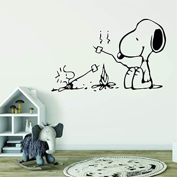 Amazon Com Snoopy Wall Decals For Kids Bedroom Snoop Dog Boys