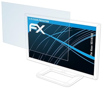 atFolix Schutzfolie kompatibel mit Asus VS197DE Folie, ultraklare FX Displayschutzfolie