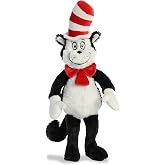 Aurora Dr. Seuss 18" Cat in The Hat Whimsical Plush | Authentic storybook character details for fans and collectors