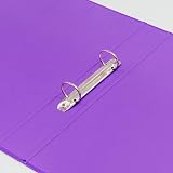 Pukka Pad Brights A4 Ringbinder Files 2 O-Ring 40mm Spine 10 Pack Purple view 5