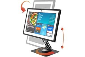 MISSION CABLES Mission Adjustable Stand for Echo Show 15 and Echo Show 21 and Monitors/Displays up to 21 inches