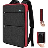 ZINZ Slim & Expandable Laptop Backpack 15 15.6 16 Inch Sleeve, Spill-Resistant Notebooks Bag Case for Most 14-16 Inch MacBooks Surface-Books Dell HP Lenovo Asus Computers,B01RD01