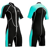 Cressi Women's Full Front Zip Wetsuit for Swimming, Snorkeling, Scuba Diving - Thermal 2 mm Neoprene - Lido: Designed in Italy