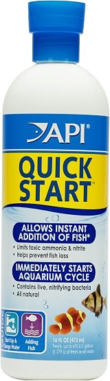 API QUICK START Freshwater and Saltwater Nitrifying Bacteria 473 ml view 1