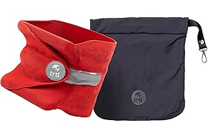trtl Travel and Airplane Pillow - Real Sleeping Experience on Long Flights - Neck and Shoulder Support - Super-Soft, Lightwei