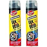 Fix-A-Flat Aerosol Tire Inflator with Hose for Standard Tires - 16 oz (Pack of 2)