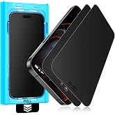 Mothca 2 Pack Matte Privacy Screen Protector for iPhone 18 Pro Max 6.9-inch | Silkfeel&trade; Series, 4X Stronger Tempered Glass, 25&deg; Anti Spy, Anti-Glare Anti-Fingerprint, Full Coverage, Easy Auto Fit Box
